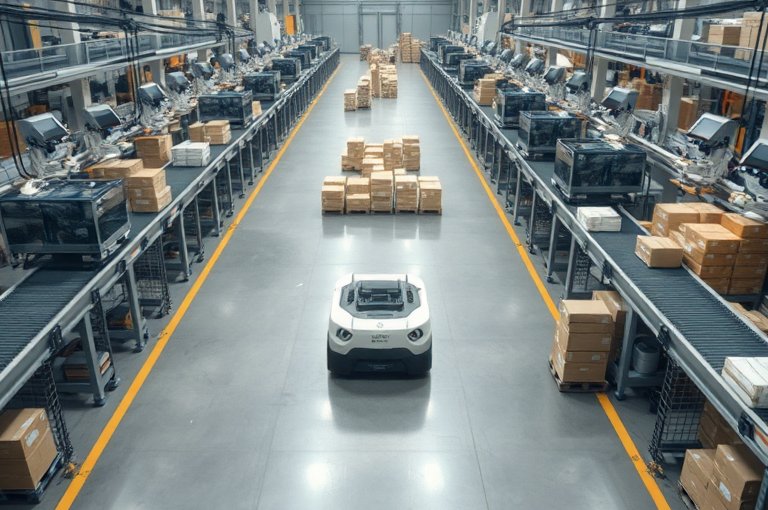 碼垛機器人系統(tǒng)及其在物流業(yè)中的應(yīng)用