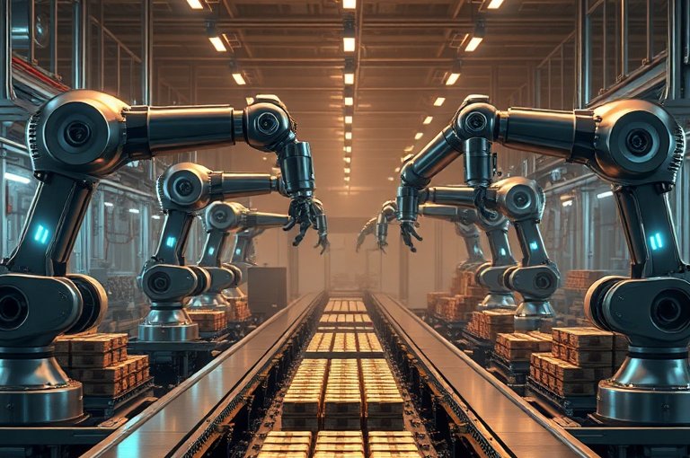 全自動碼垛機器人智能高效