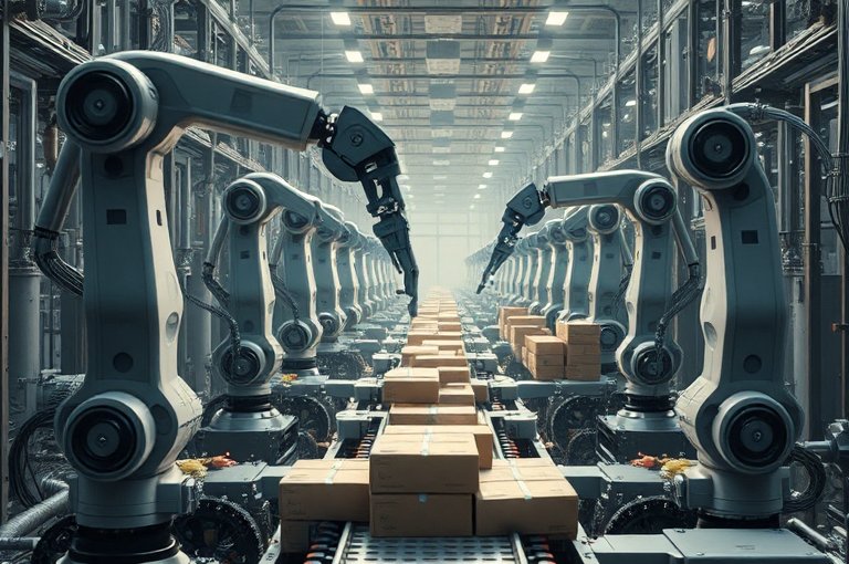 智能大米自動包裝生產線