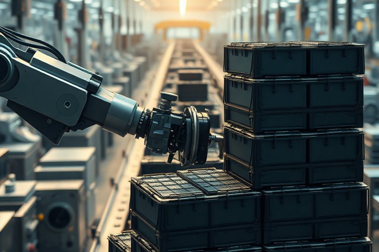 機器人自動化紙箱碼垛系統