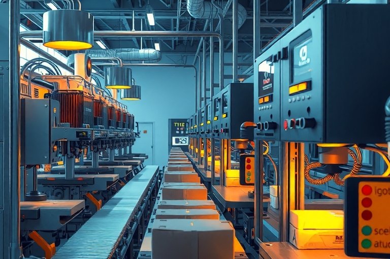 全自動水泥袋裝車碼垛生產線