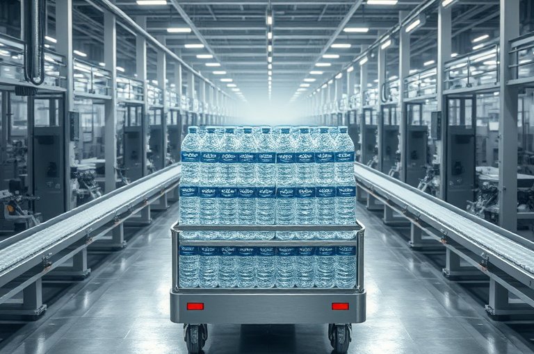 自動碼垛神器桶裝水全自動碼垛機(jī)