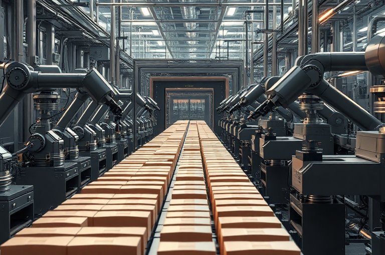 坐標(biāo)式機器人碼垛機智能高效精準(zhǔn)可靠